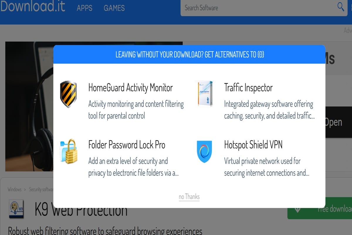 K9 Web Protection (Legacy Free Tool)