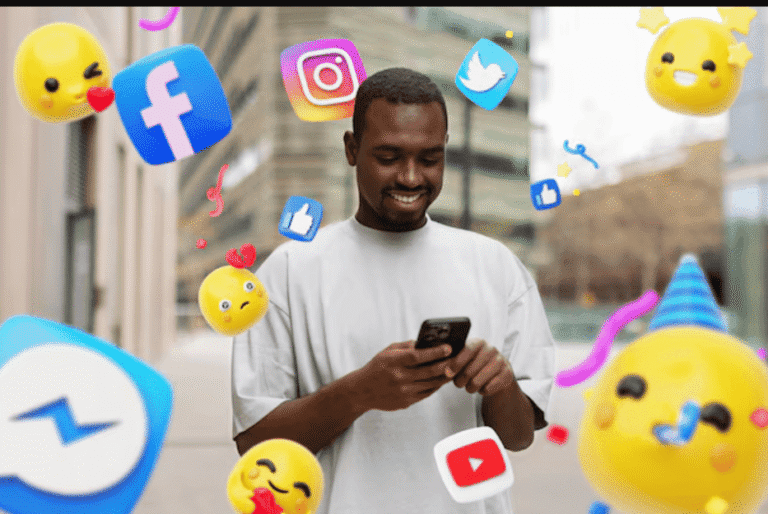 SCREENSHOT OF A MAN BROWSING THE INTERNET